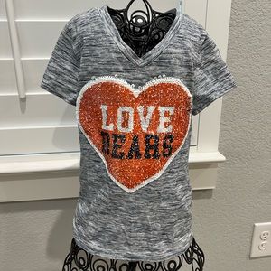 Girls Chicago Bears sequin T!